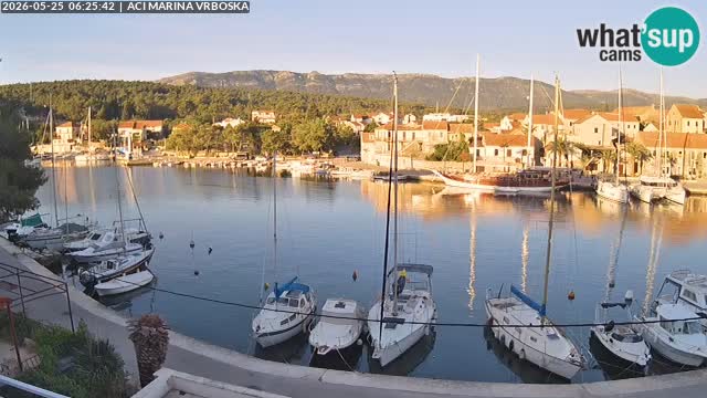 Vrboska web kamera | otom Hvar | Dalmacija