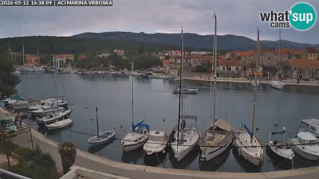 Vrboska livecam | Isola di Hvar | Croazia