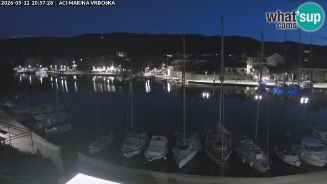 Spletna kamera Vrboska | Otok Hvar | Hrvaška