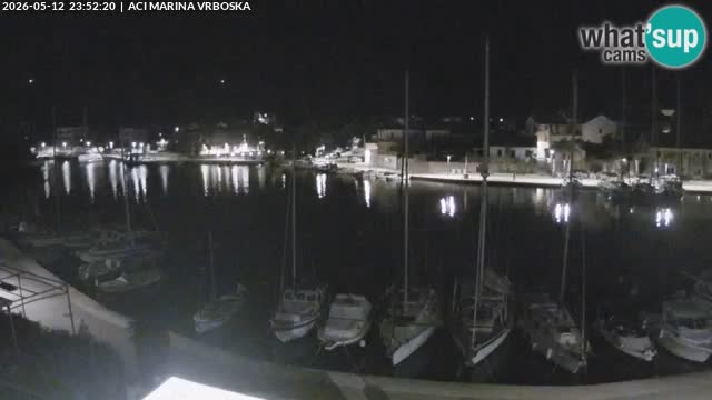Spletna kamera Vrboska | Otok Hvar | Hrvaška
