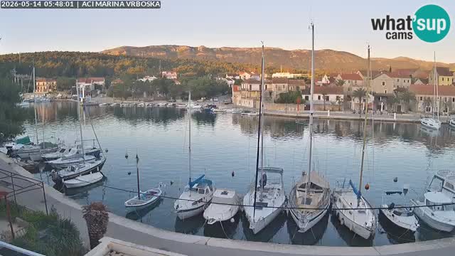 Vrboska livecam | Isola di Hvar | Croazia