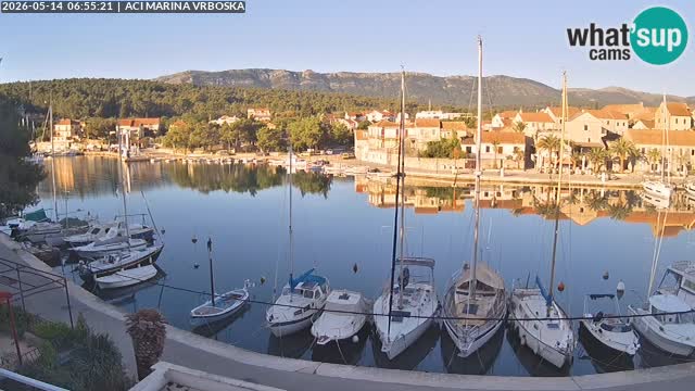 Vrboska livecam | Isola di Hvar | Croazia