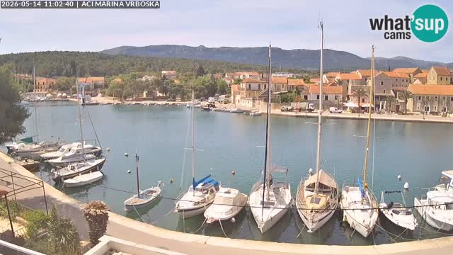 Vrboska livecam | Isola di Hvar | Croazia