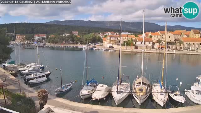 Vrboska webcam | Hvar Insel | Kroatien