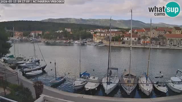 Spletna kamera Vrboska | Otok Hvar | Hrvaška