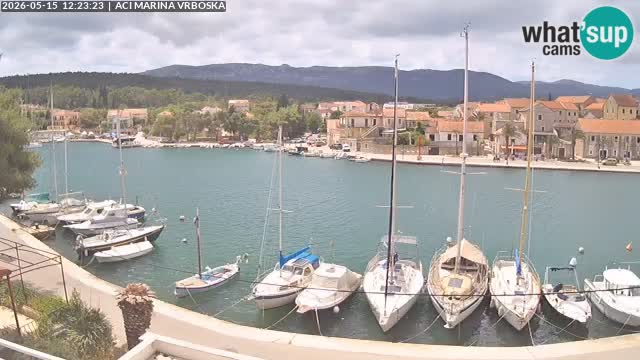 Spletna kamera Vrboska | Otok Hvar | Hrvaška