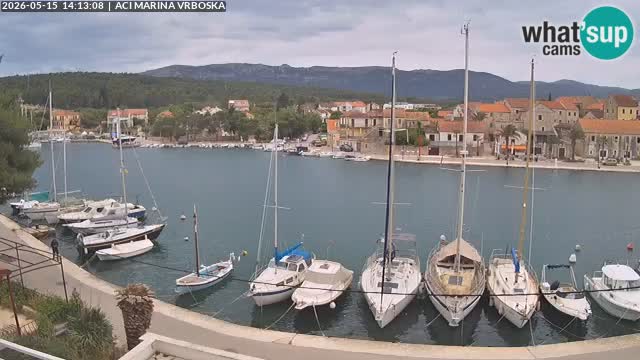 Vrboska livecam | Isola di Hvar | Croazia