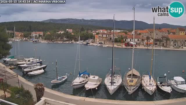 Spletna kamera Vrboska | Otok Hvar | Hrvaška