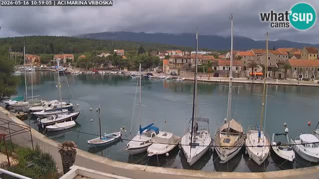 Spletna kamera Vrboska | Otok Hvar | Hrvaška