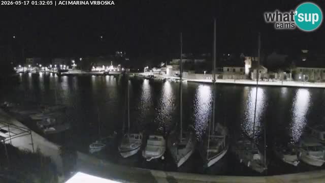 Spletna kamera Vrboska | Otok Hvar | Hrvaška