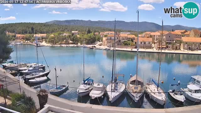 Vrboska web kamera | otom Hvar | Dalmacija
