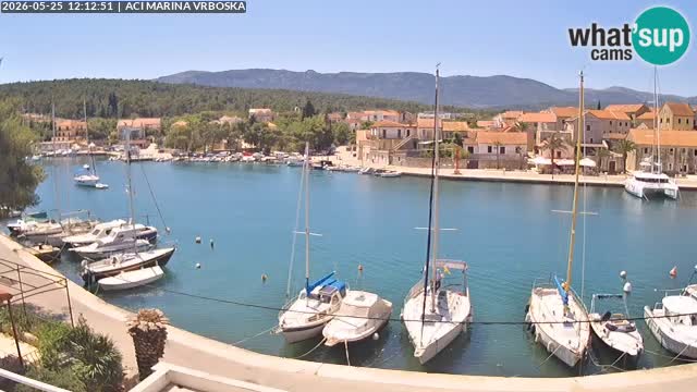 Vrboska livecam | Isola di Hvar | Croazia