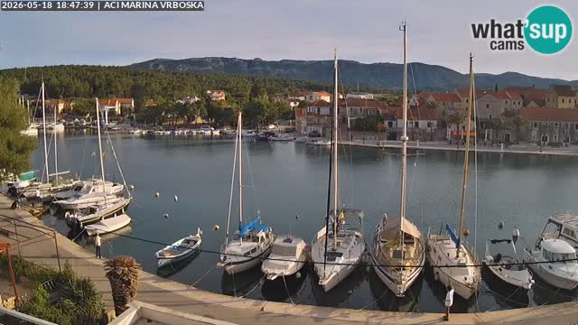 Vrboska livecam | Isola di Hvar | Croazia