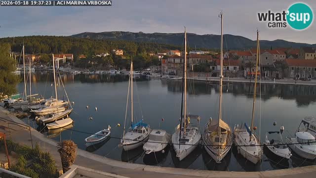 Vrboska livecam | Isola di Hvar | Croazia