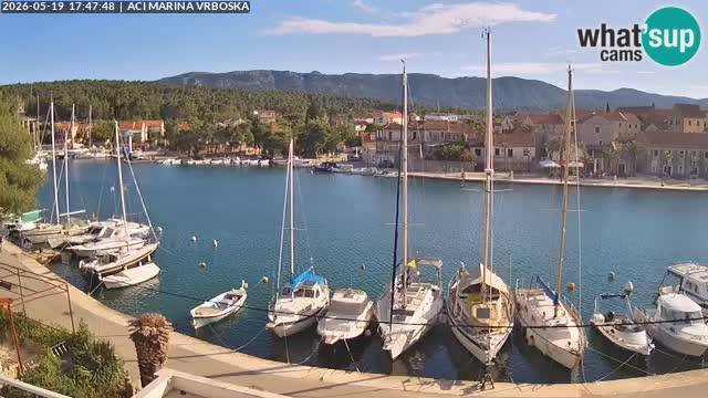 Vrboska livecam | Isola di Hvar | Croazia