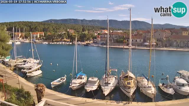Spletna kamera Vrboska | Otok Hvar | Hrvaška