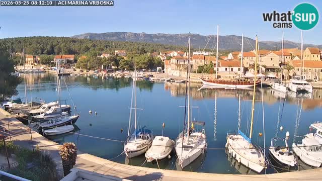 Vrboska webcam | Hvar Insel | Kroatien