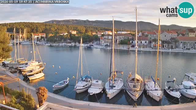 Spletna kamera Vrboska | Otok Hvar | Hrvaška
