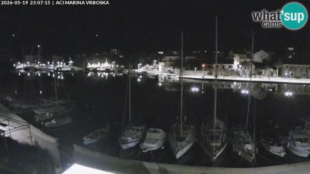 Spletna kamera Vrboska | Otok Hvar | Hrvaška