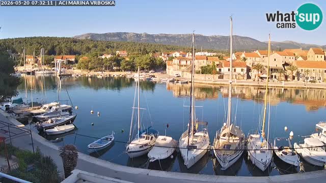 Vrboska webcam | Hvar Insel | Kroatien