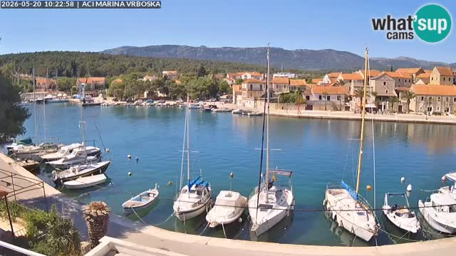Vrboska livecam | Isola di Hvar | Croazia