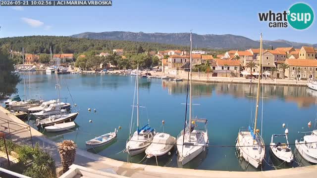 Vrboska webcam | Hvar Insel | Kroatien