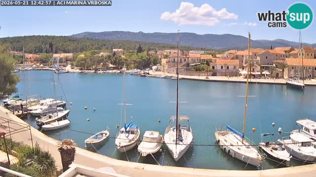 Vrboska livecam | Isola di Hvar | Croazia