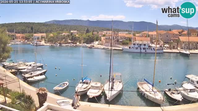 Spletna kamera Vrboska | Otok Hvar | Hrvaška
