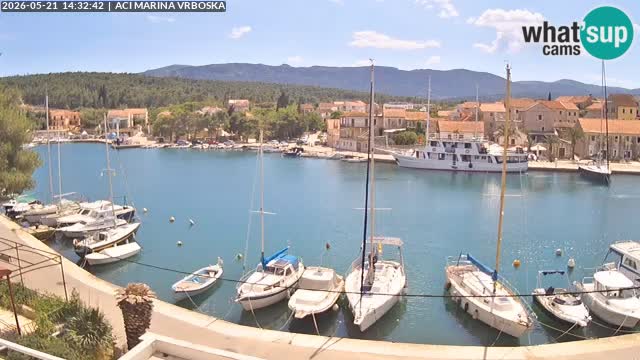 Vrboska livecam | Isola di Hvar | Croazia