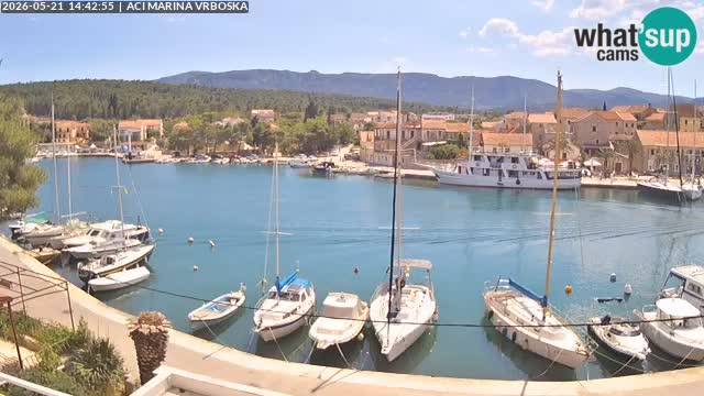 Vrboska web kamera | otom Hvar | Dalmacija