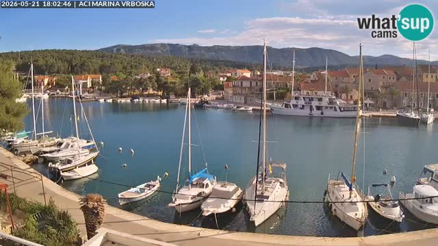 Vrboska web kamera | otom Hvar | Dalmacija