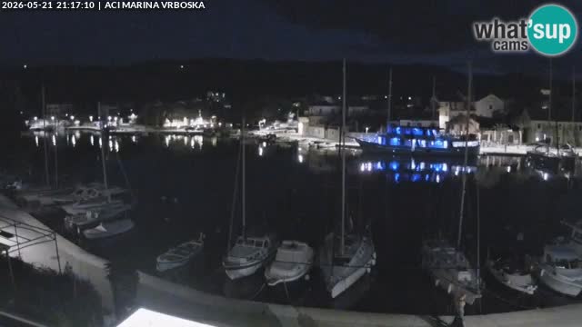 Vrboska livecam | Isola di Hvar | Croazia