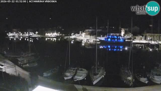 Vrboska livecam | Isola di Hvar | Croazia
