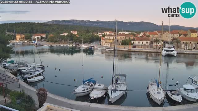 Vrboska livecam | Isola di Hvar | Croazia
