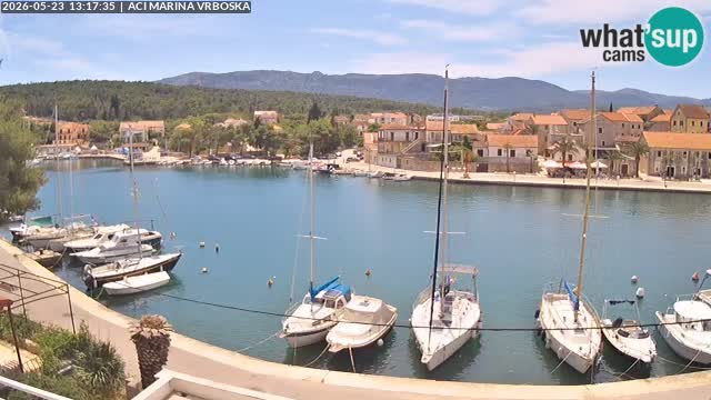 Spletna kamera Vrboska | Otok Hvar | Hrvaška