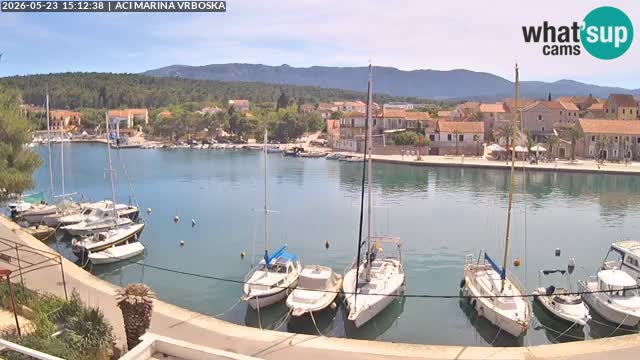 Spletna kamera Vrboska | Otok Hvar | Hrvaška