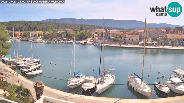 Vrboska livecam | Isola di Hvar | Croazia