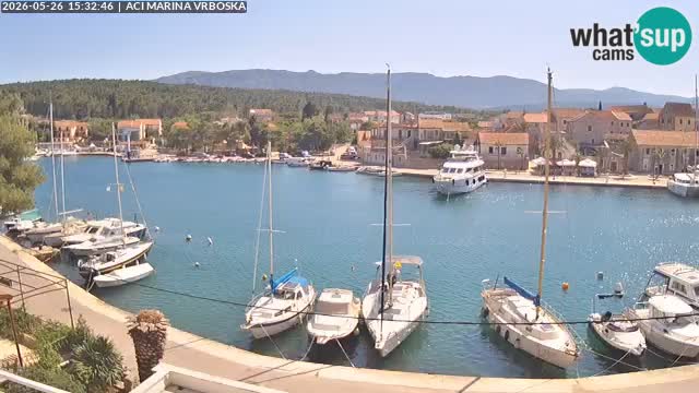 Vrboska livecam | Isola di Hvar | Croazia