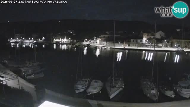 Spletna kamera Vrboska | Otok Hvar | Hrvaška
