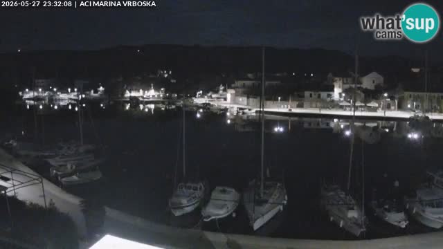 Spletna kamera Vrboska | Otok Hvar | Hrvaška