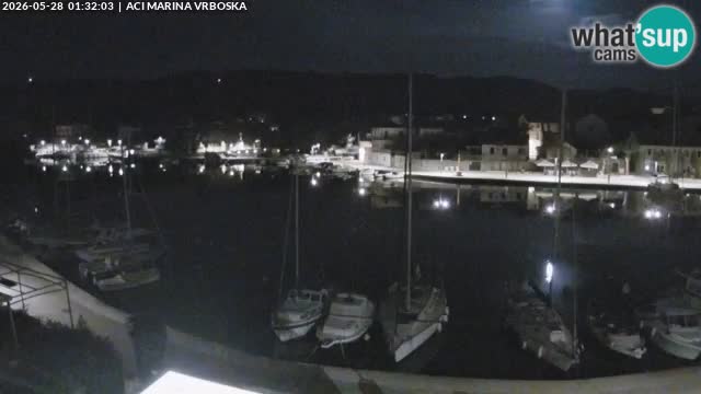 Vrboska livecam | Isola di Hvar | Croazia