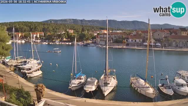 Vrboska web kamera | otom Hvar | Dalmacija