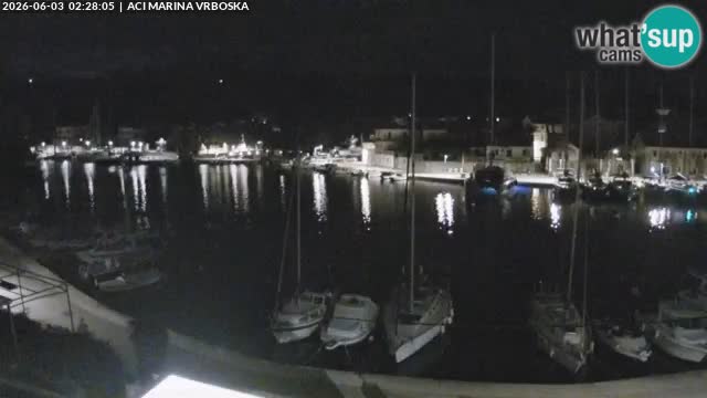 Vrboska livecam | Isola di Hvar | Croazia