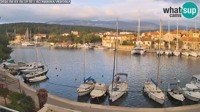 Vrboska web kamera | otom Hvar | Dalmacija