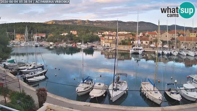 Spletna kamera Vrboska | Otok Hvar | Hrvaška