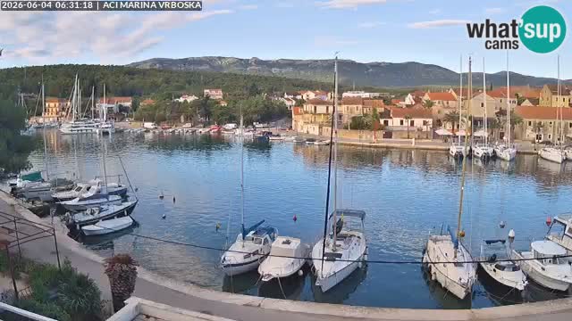 Spletna kamera Vrboska | Otok Hvar | Hrvaška