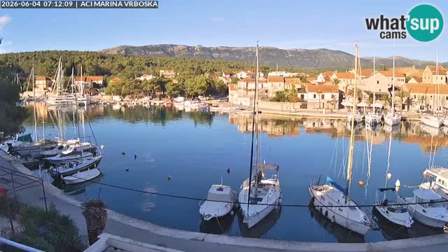 Vrboska webcam | Hvar Insel | Kroatien