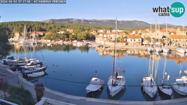 Vrboska livecam | Isola di Hvar | Croazia