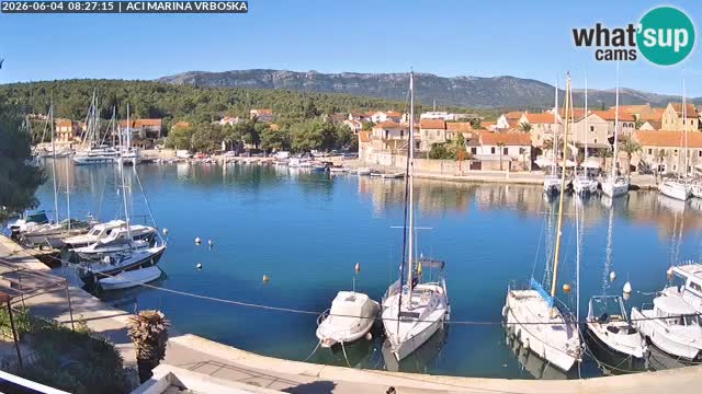 Vrboska livecam | Isola di Hvar | Croazia