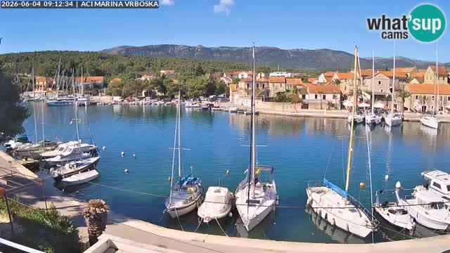 Vrboska livecam | Isola di Hvar | Croazia